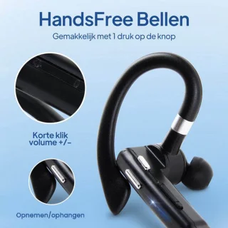 Techard Bluetooth 5.3 Draadloze Headset Met Microfoon 2025
