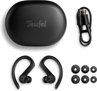 Teufel AIRY SPORTS TWS Bluetooth oordopjes zwart