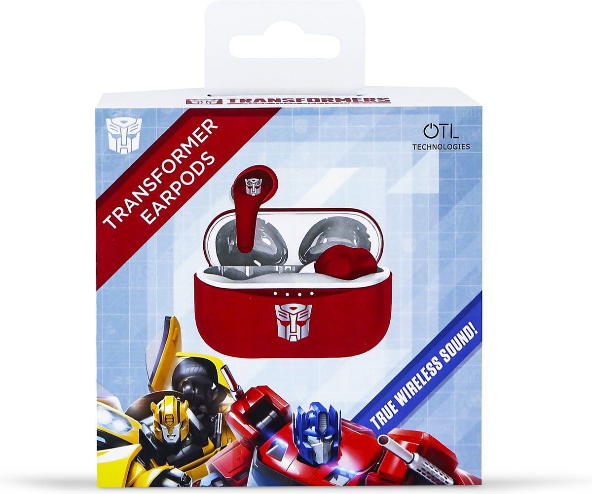 Transformers Draadloze Oordopjes Bluetooth TWS met Oplaadcase