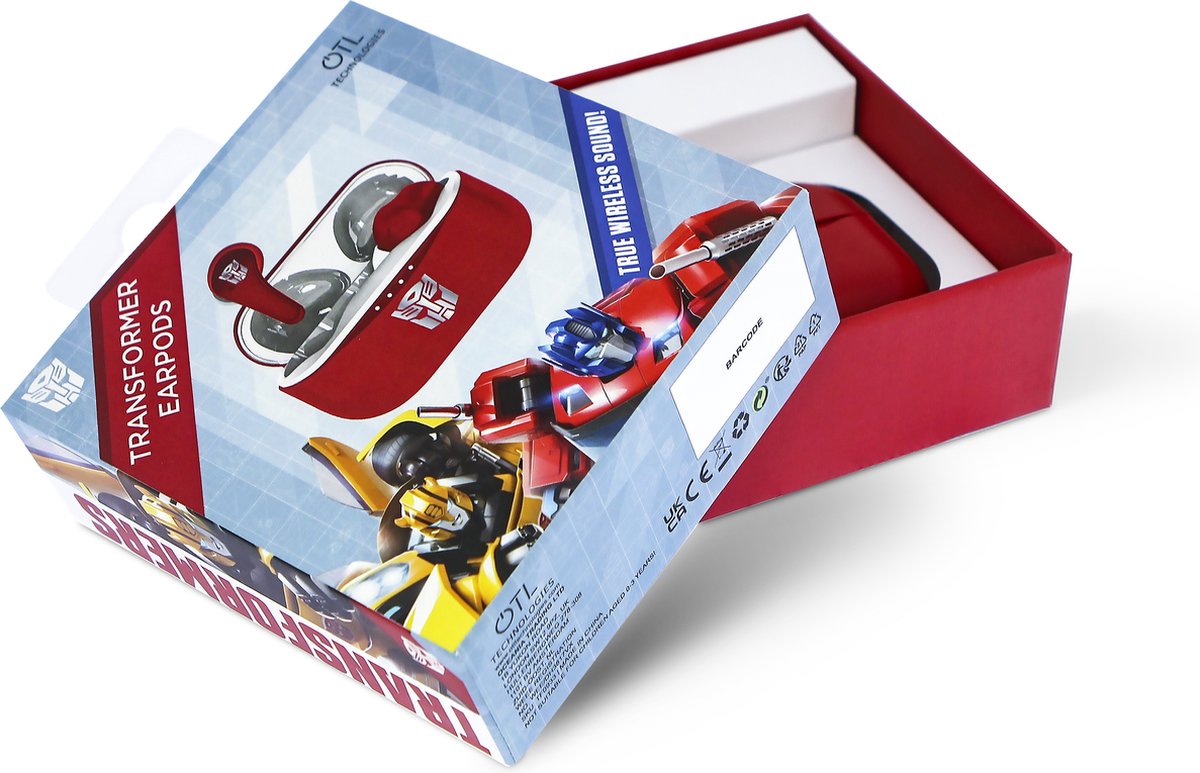 Transformers Draadloze Oordopjes Bluetooth TWS met Oplaadcase