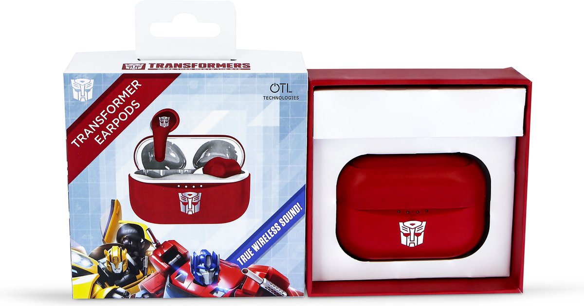 Transformers Draadloze Oordopjes Bluetooth TWS met Oplaadcase