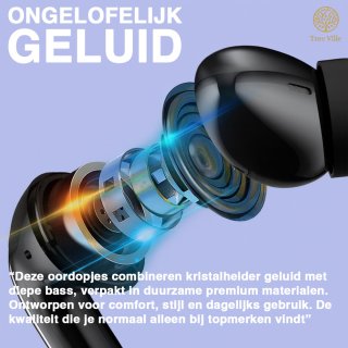 Wat vinden we goed aan de TREE VILLE - Draadloze oordopjes