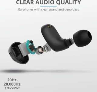 Trust Nika Compact Bluetooth Earphones