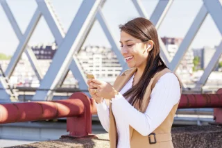 Trust Nika Touch Bluetooth Draadloze Oordopjes Wit