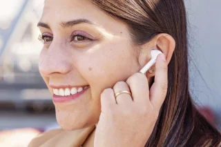 Trust Nika Touch Bluetooth Draadloze Oordopjes Wit