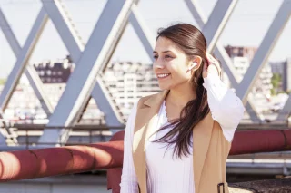 Trust Nika Touch Bluetooth Draadloze Oordopjes Wit