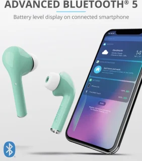 Trust Nika Touch Bluetooth In-Ear Oordopjes Groen