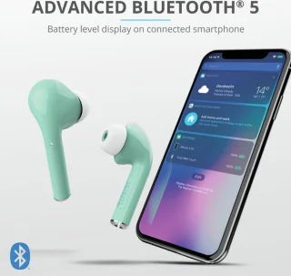 Trust Nika Touch Bluetooth In-Ear Oordopjes Groen