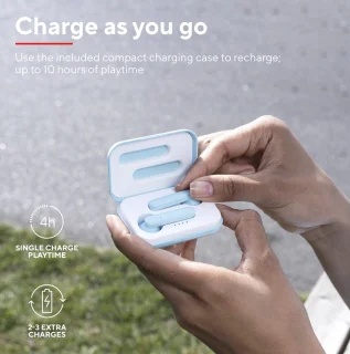 Trust Primo Touch draadloze oordopjes mint