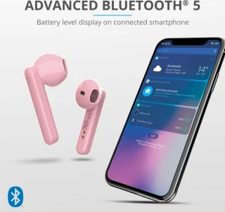 Trust Primo Touch Draadloze Oordopjes Roze