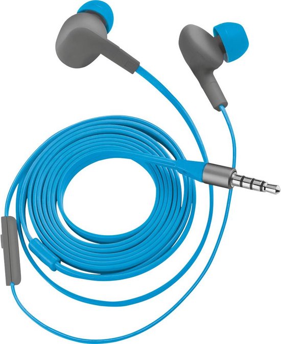 Trust Urban Aurus In-Ear Sportoordopjes Blauw