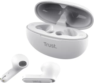 Trust Yavi Bluetooth Draadloze Earphones Wit