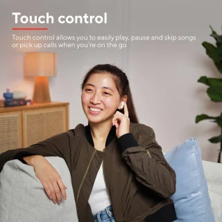 Trust Yavi Bluetooth Draadloze Earphones Wit