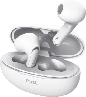 Trust Yavi Bluetooth Draadloze Earphones Wit