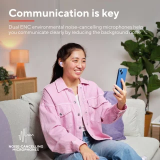 Trust Yavi Bluetooth Draadloze Oordopjes Paars