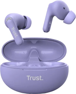Trust Yavi Bluetooth Draadloze Oordopjes Paars