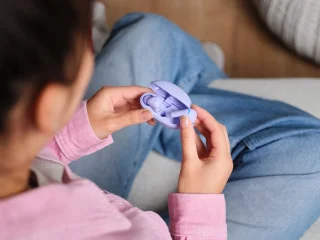 Trust Yavi Bluetooth Draadloze Oordopjes Paars