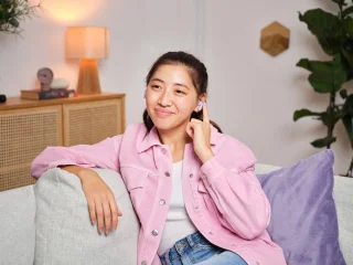 Trust Yavi Bluetooth Draadloze Oordopjes Paars