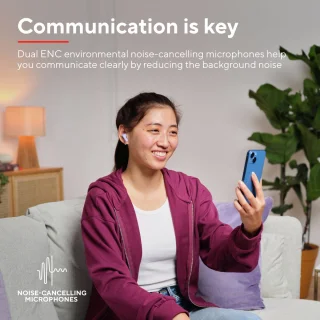 Trust Yavi Bluetooth Draadloze Oordopjes Paars