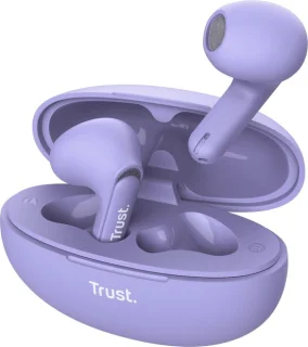 Trust Yavi Bluetooth Draadloze Oordopjes Paars