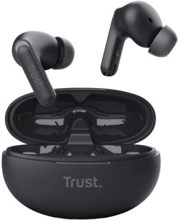 Trust Yavi Bluetooth Draadloze Oordopjes Zwart