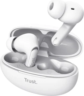 Trust Yavi Bluetooth Earbuds Draadloze Oordopjes Wit