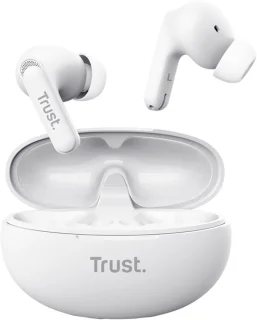 Trust Yavi Bluetooth Earbuds Draadloze Oordopjes Wit