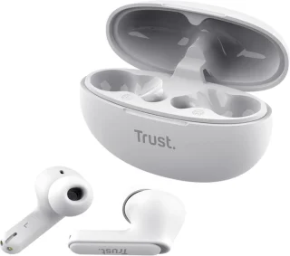 Trust Yavi Bluetooth Earbuds Draadloze Oordopjes Wit