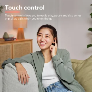 Trust Yavi Draadloze Bluetooth Oordopjes Zwart