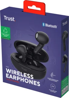 Trust Yavi Draadloze Bluetooth Oordopjes Zwart