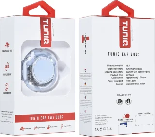 TUNIQ Ear Wireless Earbuds Blauw