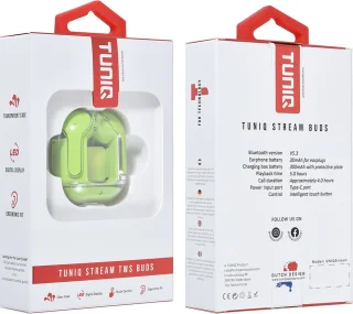 TUNIQ Stream Bluetooth Oordopje Groen