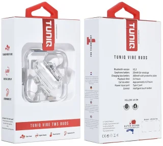 TUNIQ Wireless Earplugs Oordopje - Wit