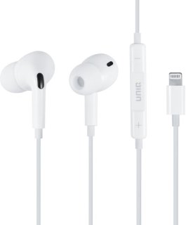 UNIQ Stereo Oordopjes met Lightning Wit