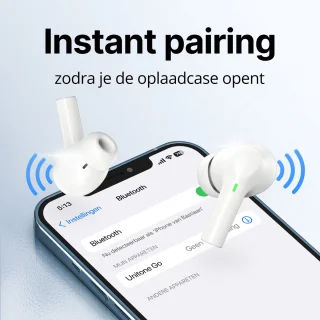 Unitone Go Draadloze Bluetooth Oordopjes Wit