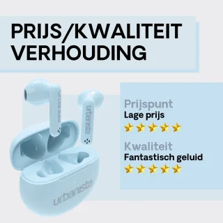 Urbanista Austin Bluetooth In-Ear Oordopjes Blauw