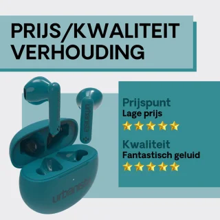 Urbanista Austin Bluetooth In-Ear Oordopjes Groen