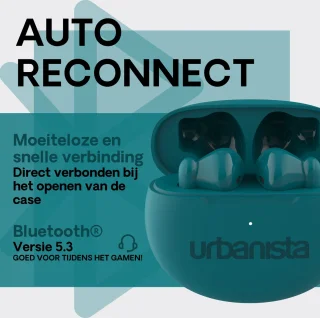 Urbanista Austin Bluetooth In-Ear Oordopjes Groen