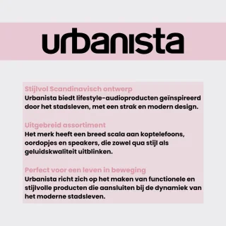 Urbanista Austin Bluetooth In-Ear Oordopjes Roze