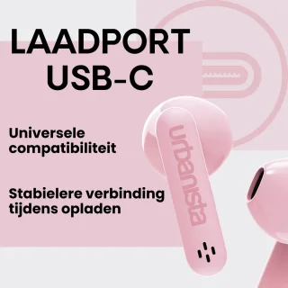 Urbanista Austin Bluetooth In-Ear Oordopjes Roze