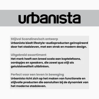 Urbanista Austin Bluetooth In-Ear Oordopjes Wit