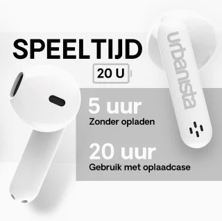 Urbanista Austin Bluetooth In-Ear Oordopjes Wit