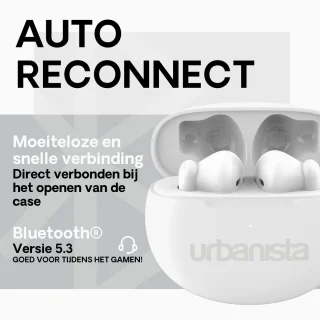 Urbanista Austin Bluetooth In-Ear Oordopjes Wit