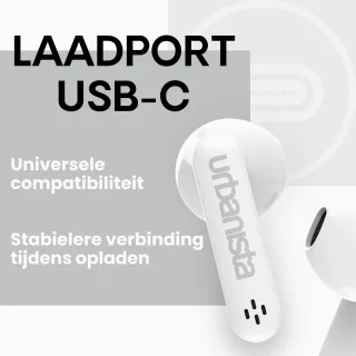 Urbanista Austin Bluetooth In-Ear Oordopjes Wit