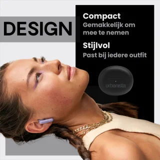 Urbanista Austin Bluetooth In-Ear Oordopjes Zwart