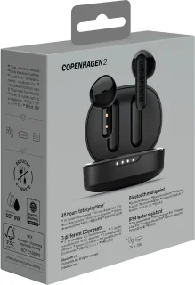 Urbanista Copenhagen 2 True Wireless Earbuds Zwart