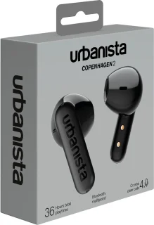Urbanista Copenhagen 2 True Wireless Earbuds Zwart