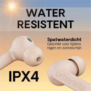 Urbanista Phoenix ANC Draadloze In-ear Oordopjes Beige