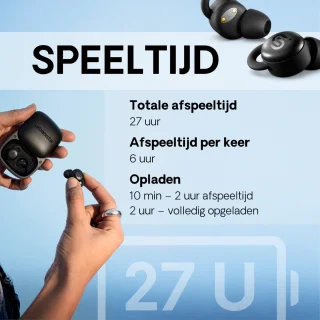 Urbanista Porto Draadloze In-ear Oordopjes Zwart