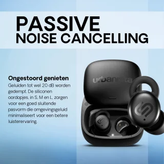 Urbanista Porto Draadloze In-ear Oordopjes Zwart